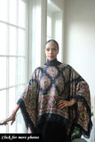 LFB-1010 - Black and Yellow Silk Enhancer with Black Tassels